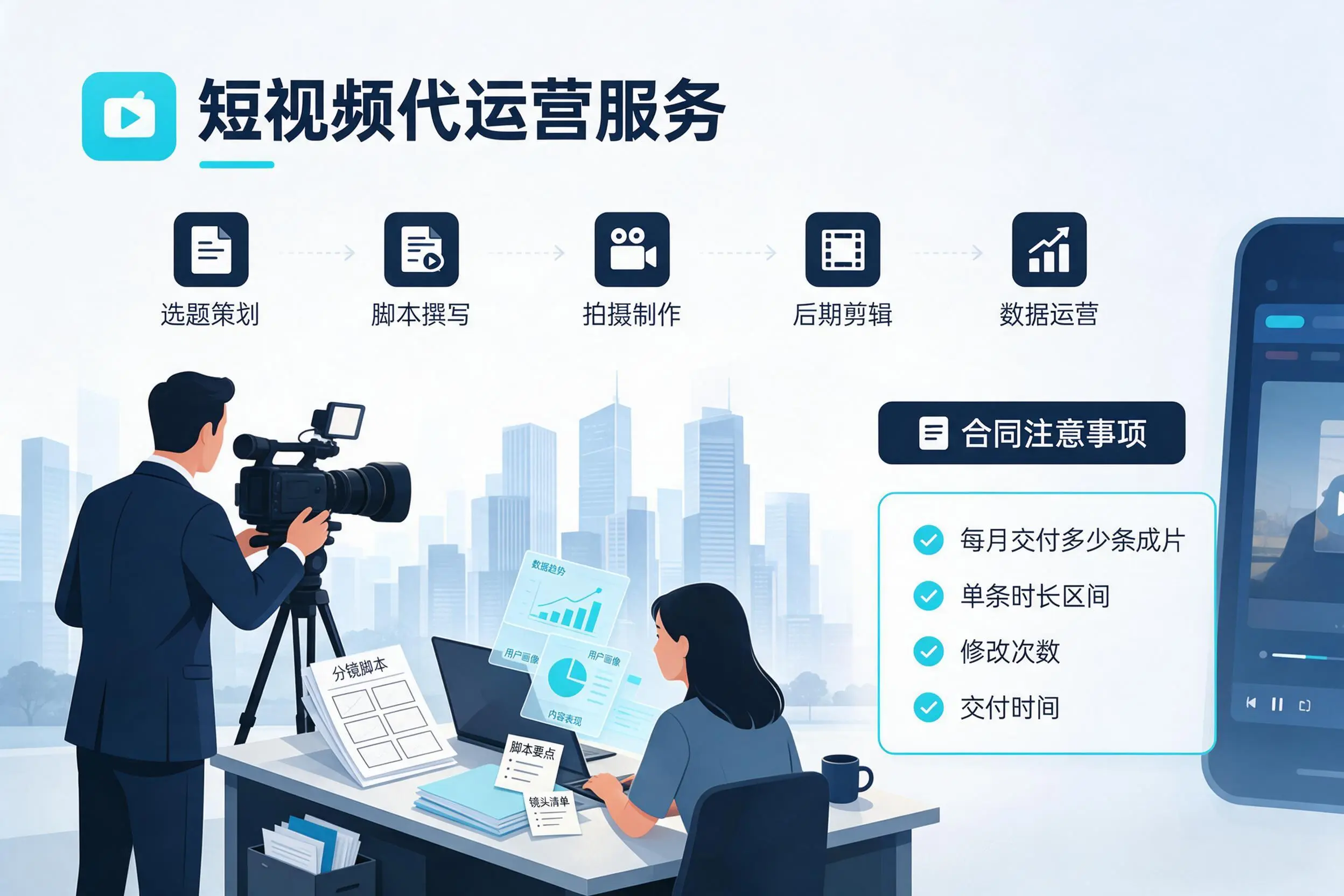 短视频代运营包含哪些服务？柳州企业常见问题科普