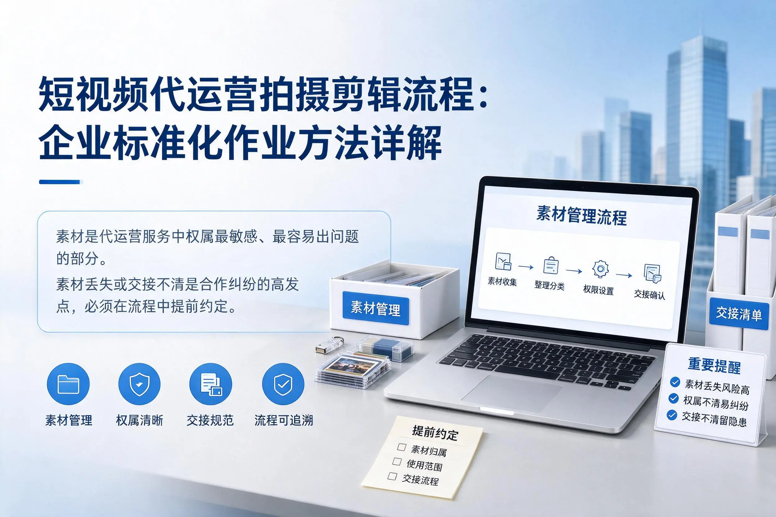 短视频代运营拍摄剪辑流程:柳州企业标准化作业方法详解