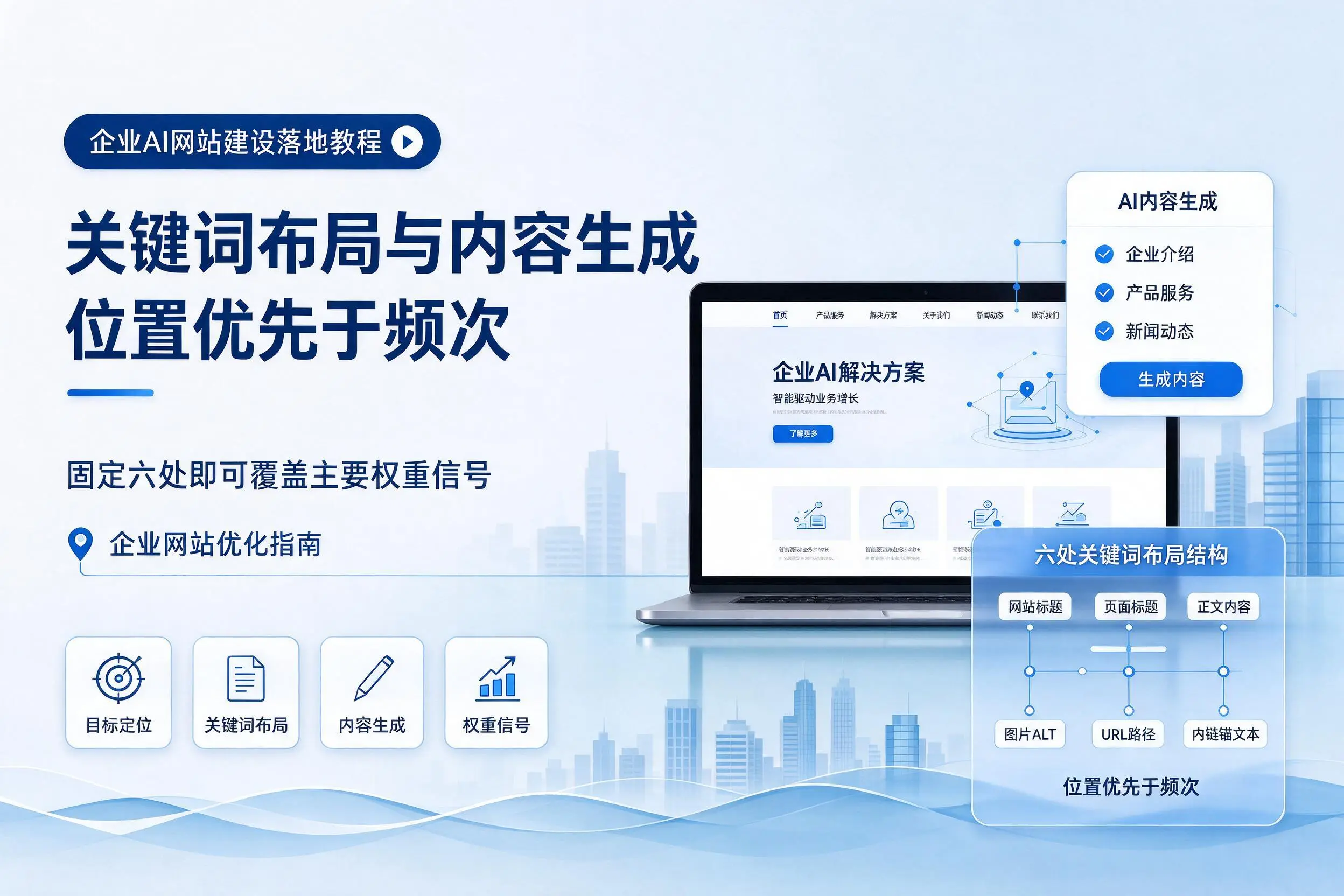 柳州企业AI网站建设落地教程:关键词布局与内容生成
